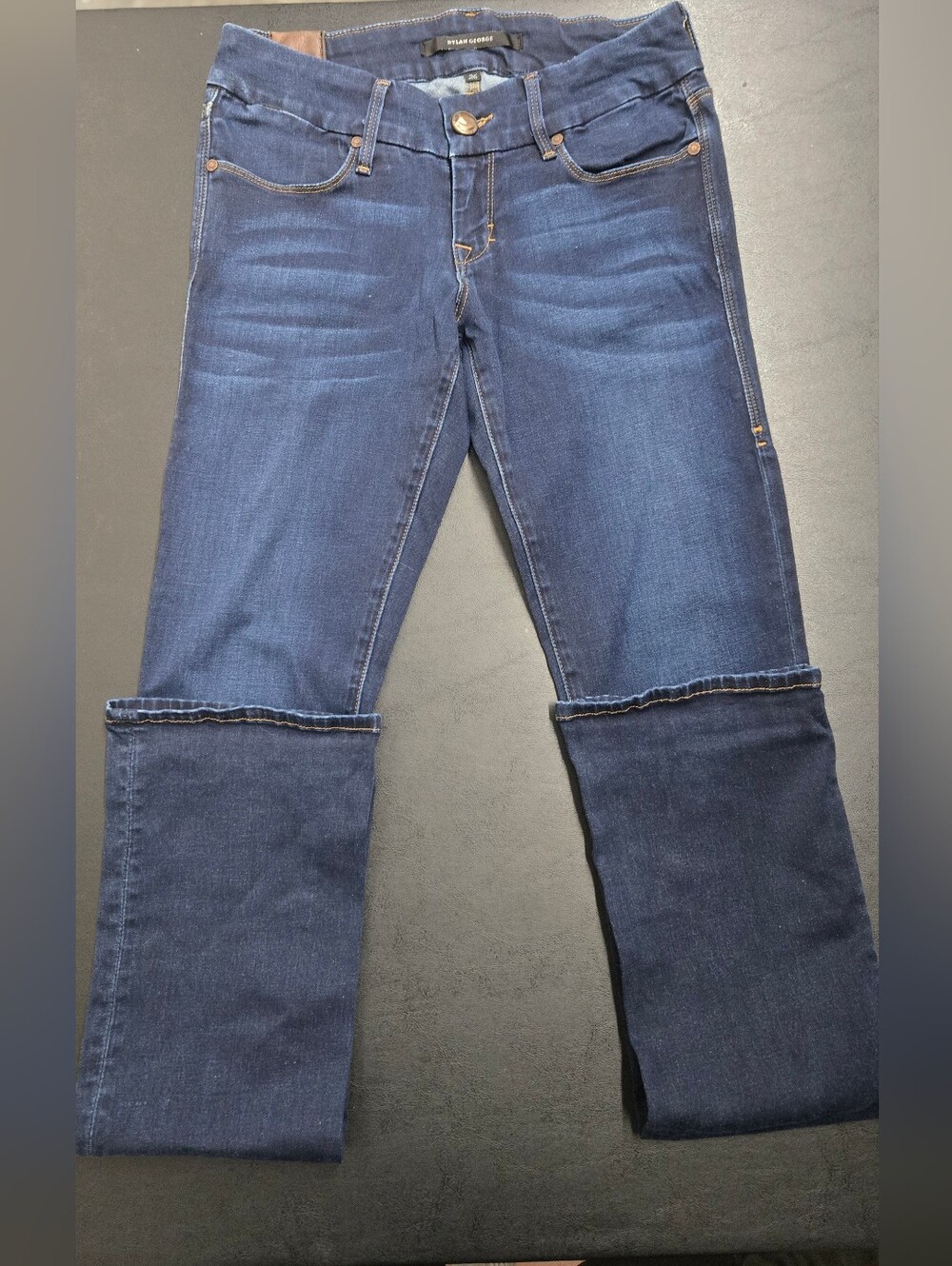 Women's Boot Cut Jeans in Deep Indigo